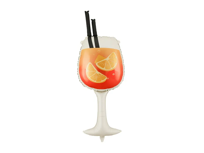 Drink foil balloon, 34 x 100 cm, PartyDeco