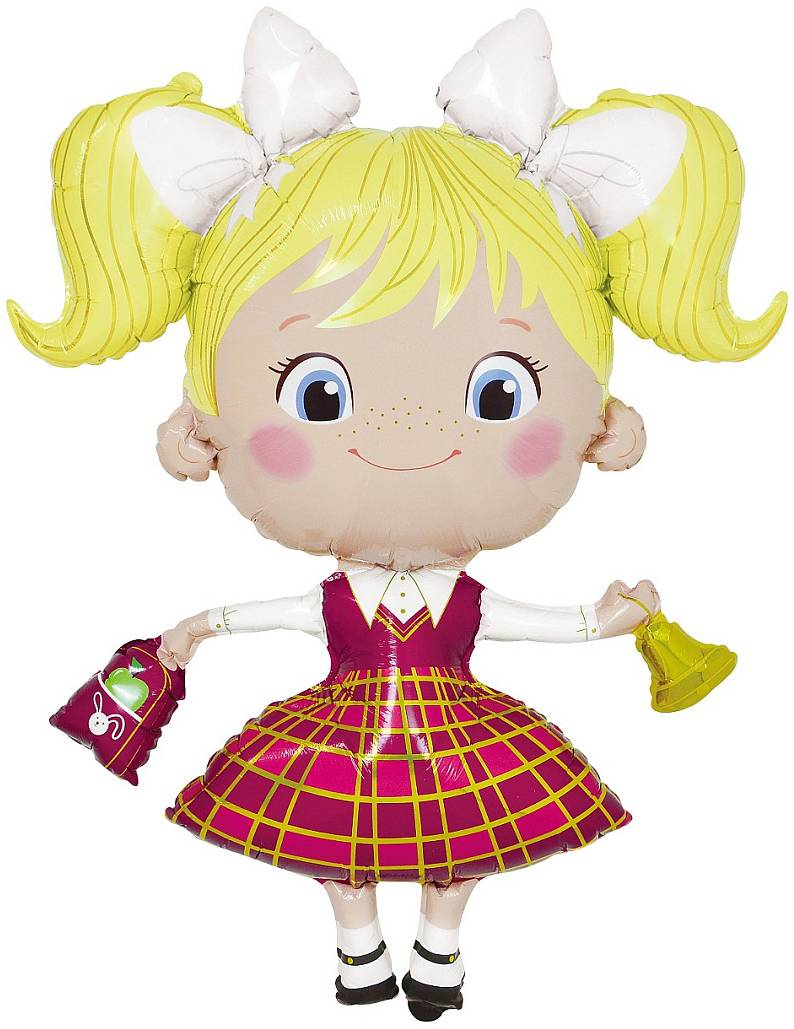 ȘCOALA * Schoolgirl, Girl, satin, 117 cm, Don