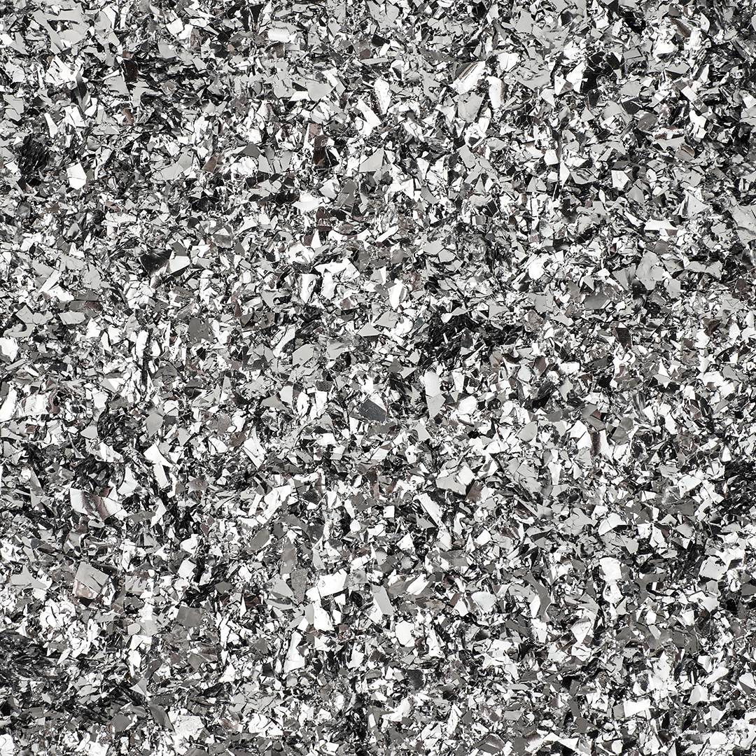 Confetti Glitter Silver Foil 50 g, Don